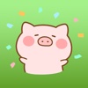 Piko Pig Japanese Animated Stickers