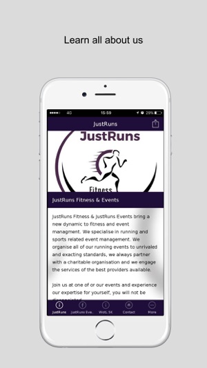 JustRuns Fitness & Events(圖5)-速報App