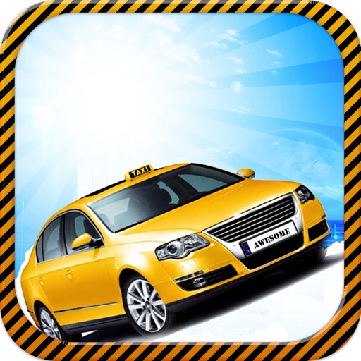 Crazy Racing Taxi - Yellow Cab Turmoil Drive Road Rage Icon