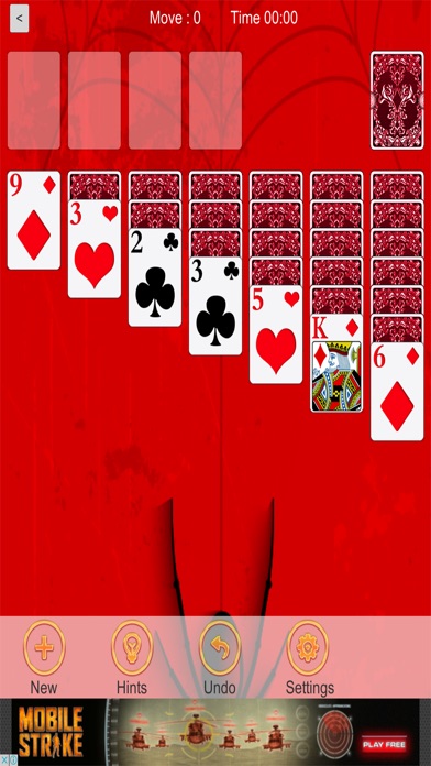 Spider Red Solitaire 2.0 IOS -