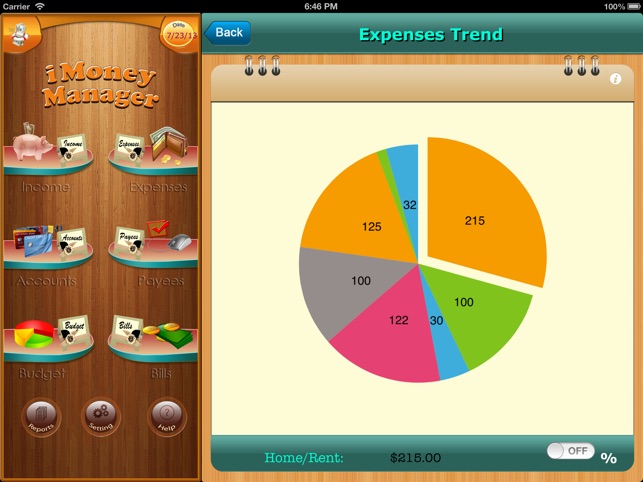 Home Budget Manager HD for iPad(圖5)-速報App