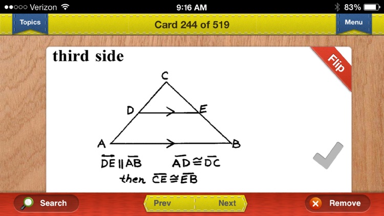 ACT Math Prep Flashcards Exambusters screenshot-4