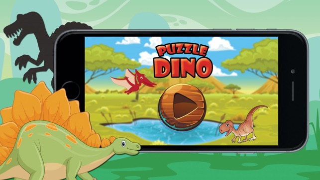 shadow dinosaur puzzle for kids(圖3)-速報App