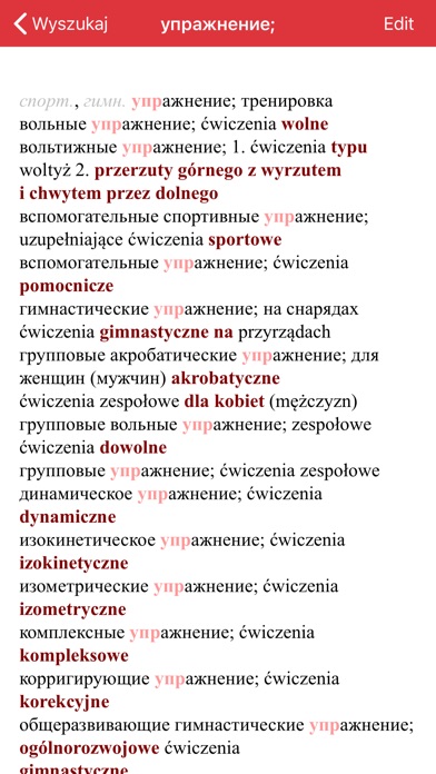 Wielki Słownik Polsko-Rosyjski screenshot 4