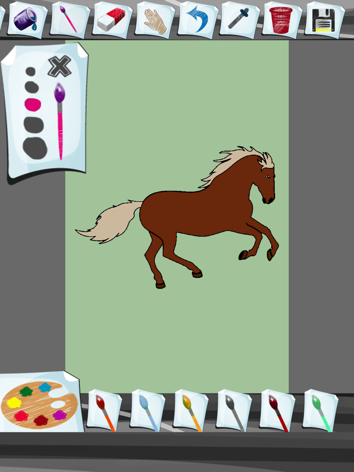 Horse Coloring Book App