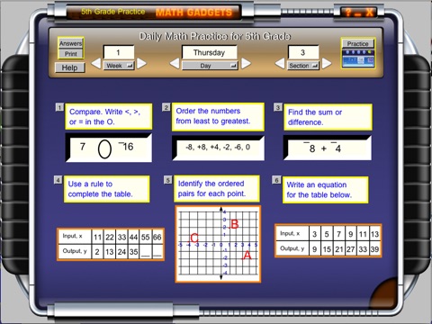 Fifth Grade Math Practice Teacher screenshot 3
