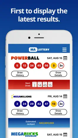 Game screenshot Massachusetts Lotto Results mod apk