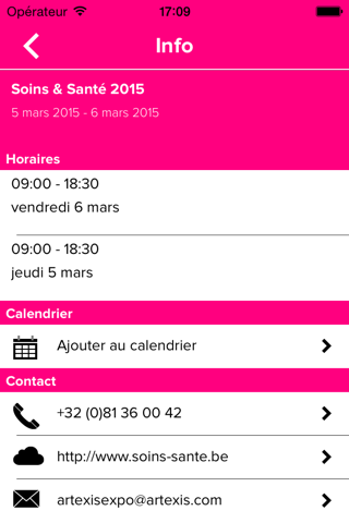 Soins & Santé 2017 screenshot 3