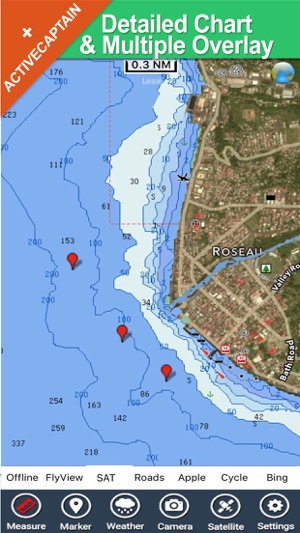 Dominica - GPS maps offline charts Navigator(圖1)-速報App