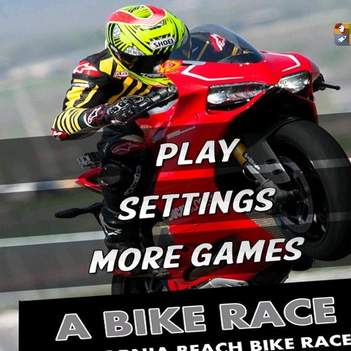 Motorcycle Bike Race - Free 3D Game Awesome How To Racing California Beach Bike Game Icon