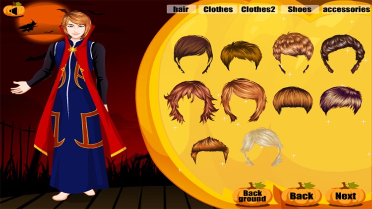 story halloween Dressup and makeup screenshot-3