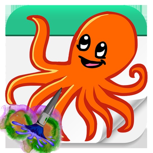 Coloring Book Games Ocean - Sea Zoo For Kids