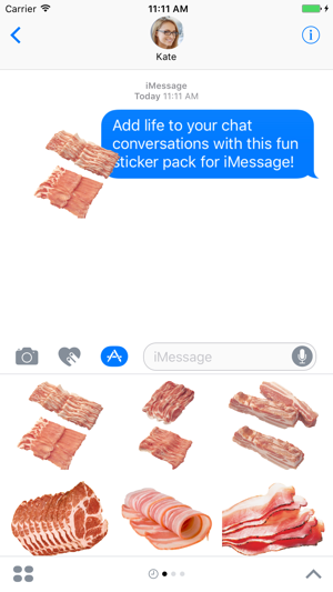 Bacon AF Sticker Pack(圖1)-速報App