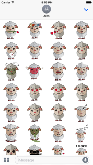 Funny Valentine's Day Lamb Stickers!(圖2)-速報App