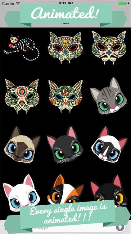 Animated Cat Lovers Sticker Pack