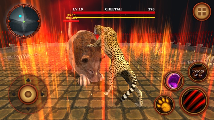 Wild Cheetah Simulator Game - Animals Survival 3d screenshot-4