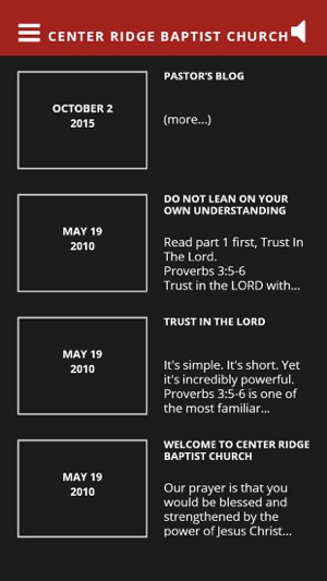 Center Ridge Baptist Church(圖3)-速報App