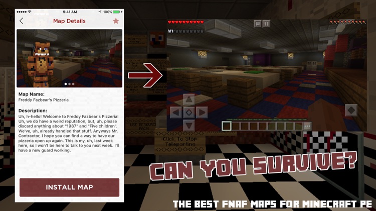 FNAF Maps for Minecraft PE