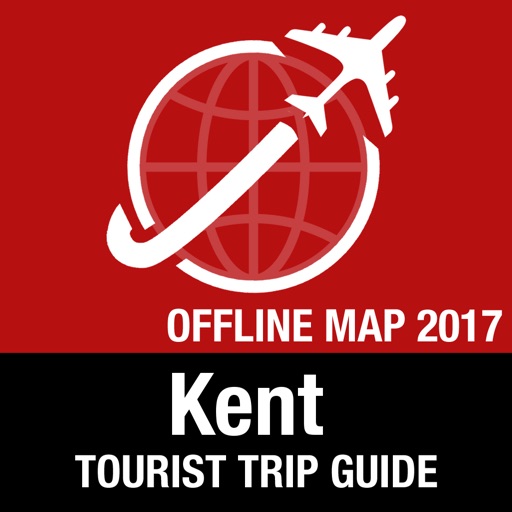 Kent Tourist Guide + Offline Map icon