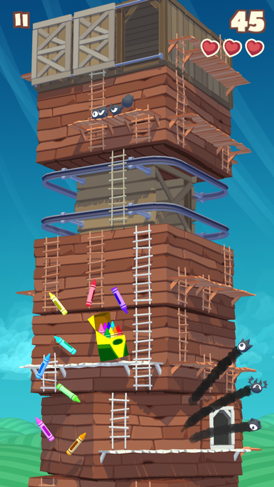 Twisty Sky - Endless Tower Climber screenshot 2