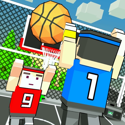 Cubic Basketball 3D Icon