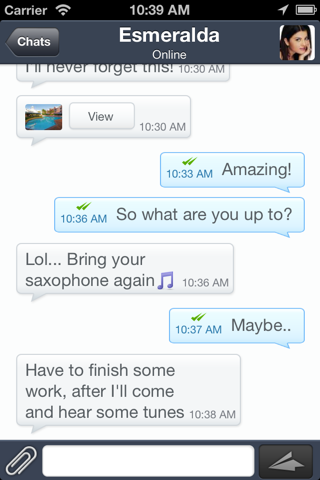 ShoutMe Free Messenger - náhled