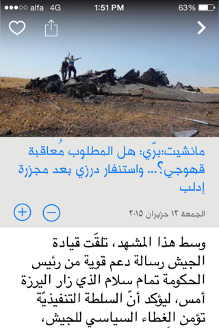 Al Joumhouria News screenshot 4