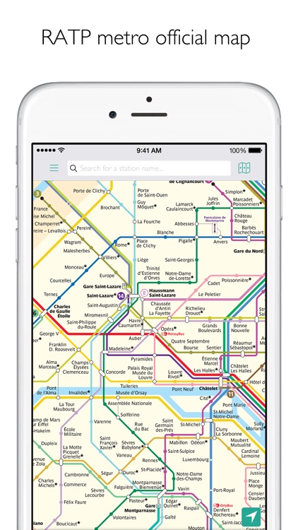 Paris Metro Map – Departures and route planner screenshot-0