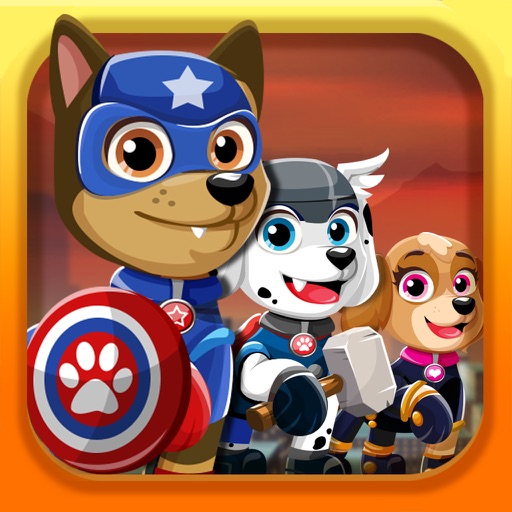 Super-Hero Pups Patrol– Dress Up Games for Free HD iOS App