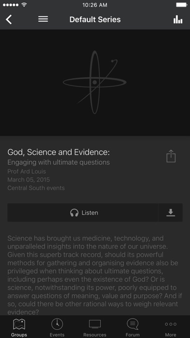 How to cancel & delete Christians in Science from iphone & ipad 2