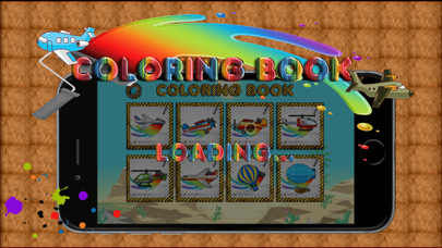 Aircraft Coloring Book  無料ゲーム ぬりえ 脳を鍛えるアプリ こどものゲームのおすすめ画像4