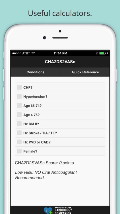 Resident Intern Cardiology Companion screenshot-3