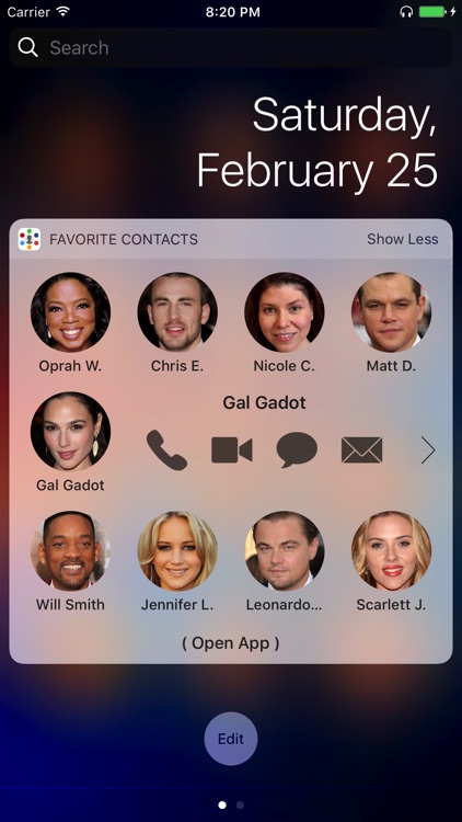 Favorite Contacts - Family & Friends At Hand