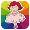 Page Ballerina Coloring Game For Kids Version