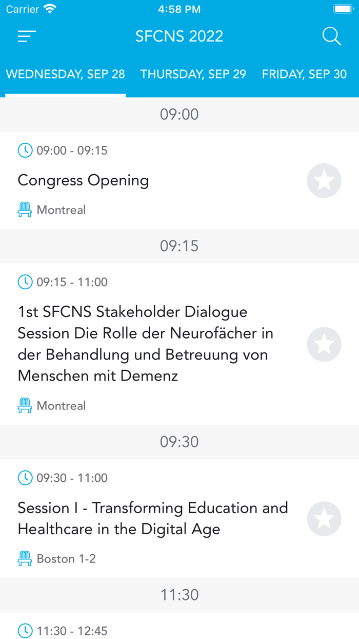 5th SFCNS Congress 2022