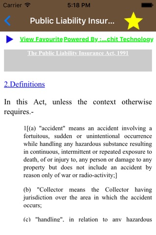 Public Liability Insurance Act 1991 screenshot 4