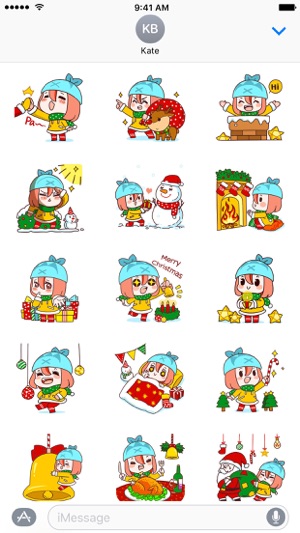 Luxiaoyu: Merry Christmas - NHH Animated Stickers(圖3)-速報App