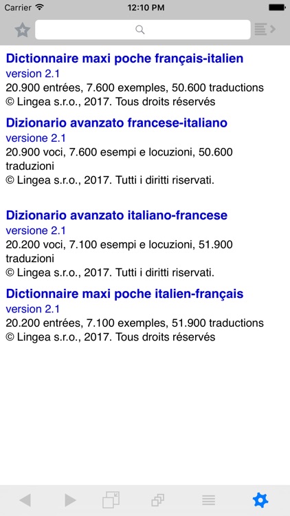 Lingea French-Italian Advanced Dictionary