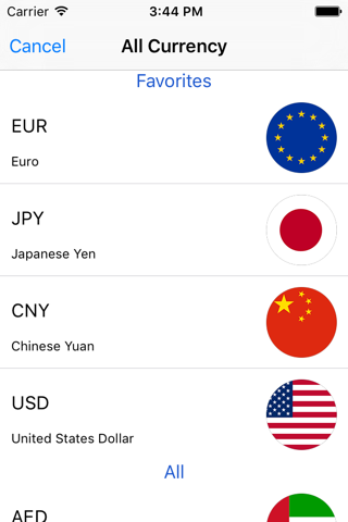 Currency Converter - All world currencies screenshot 3