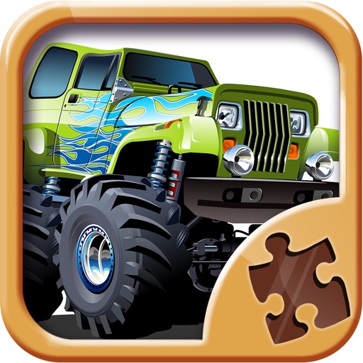 Vehicles Jigsaw Puzzles For Toddlers And Kids Free Icon