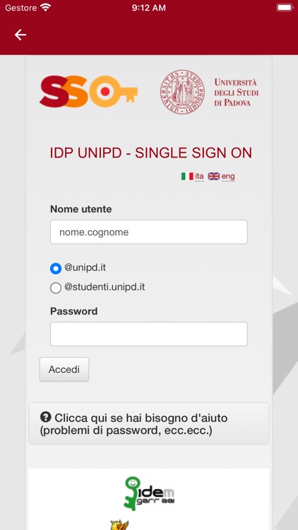 Tirocinio SFP Unipd screenshot-3