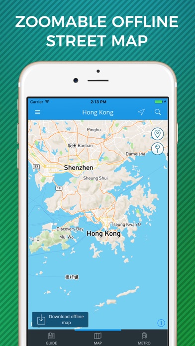 How to cancel & delete Hong Kong Travel Guide with Offline Street Map from iphone & ipad 3