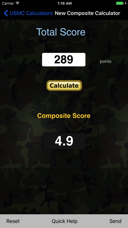 USMC Physical Fitness Tests - New Requirements screenshot-3