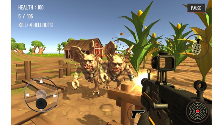 Monster Hunting City Shooting