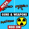 GUNS AND WEAPONS MCPE ADD-ON For Minecraft PE