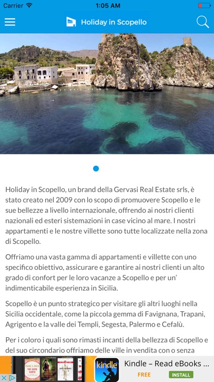 Holiday in Scopello