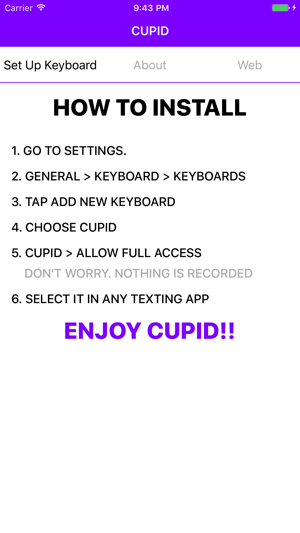 Cupid Word Keyboard(圖5)-速報App