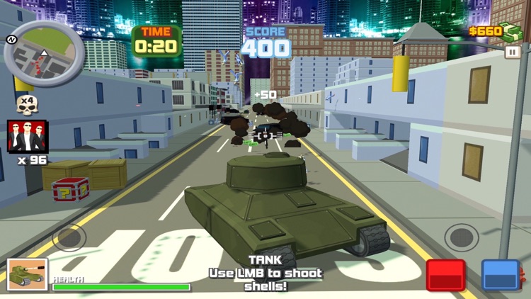 Shooting Tank Attack Game