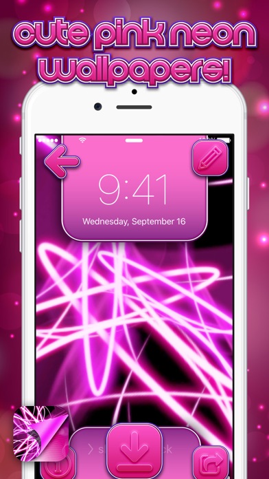 How to cancel & delete Neon Pink Wallpapers from iphone & ipad 4