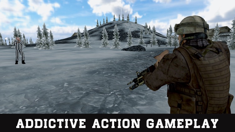Secret agent Sniper Winter  War 3d